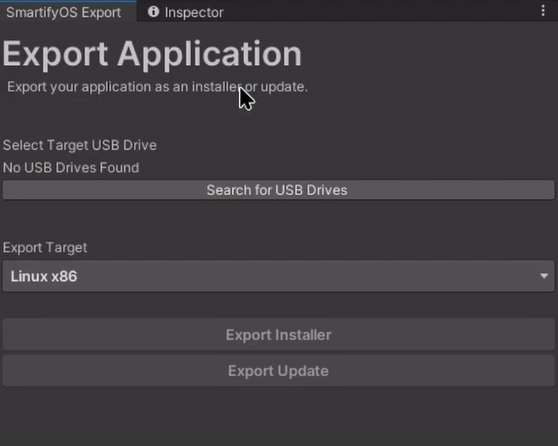 Export tool